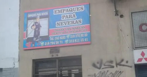 EMPAQUES PARA NEVERAS EMPAQUES PARA NEVERAS
